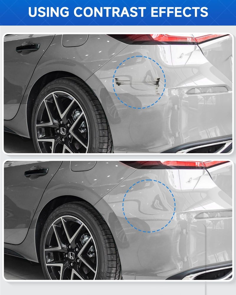 RSACET NH-830M Lunar Silver Metallic Touch Up Paint Compatible with Honda Exact Match Touch Up Paint Car Scratch Repair - Image 3